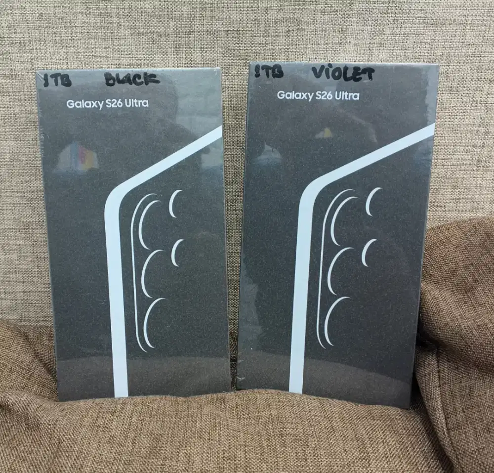 Samsung Galaxy S26 Ultra 16GB+1TB Violet Black BNIB Garansi Resmi SEIN