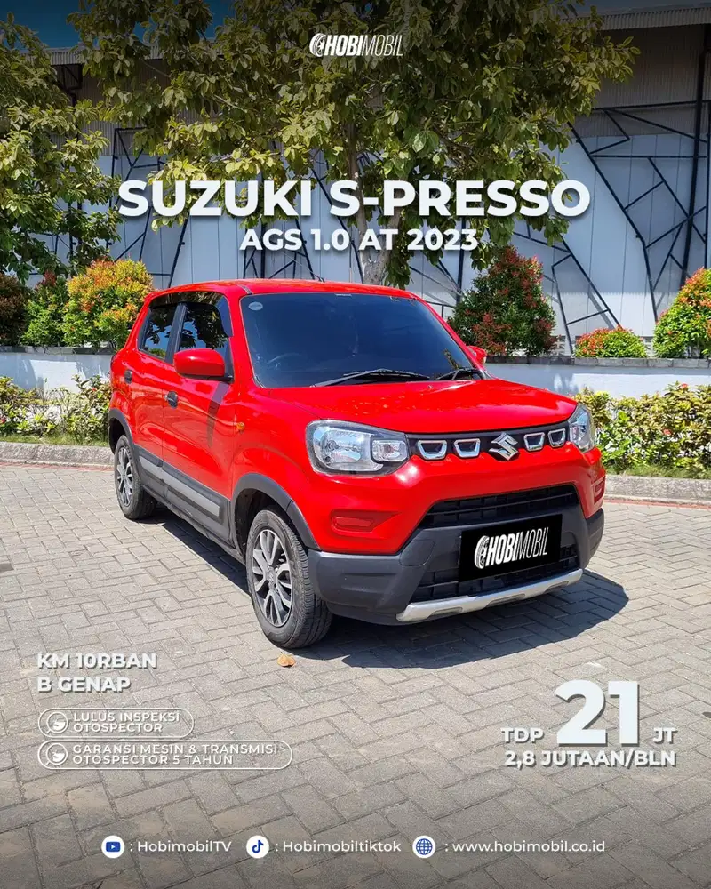 S-Presso AGS 1.0 AT Thn 2023