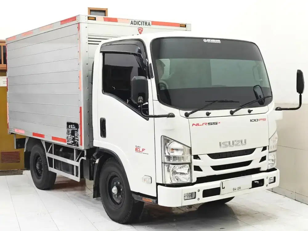Km60 Antik Isuzu ELF 2018 NLR55 X Engkel 4 roda Diesel 2.8 PS 2019 Box