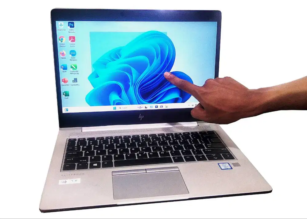 obral murah HP Elitebook touchscreen 830 G6 body aluminium i7 gen 8