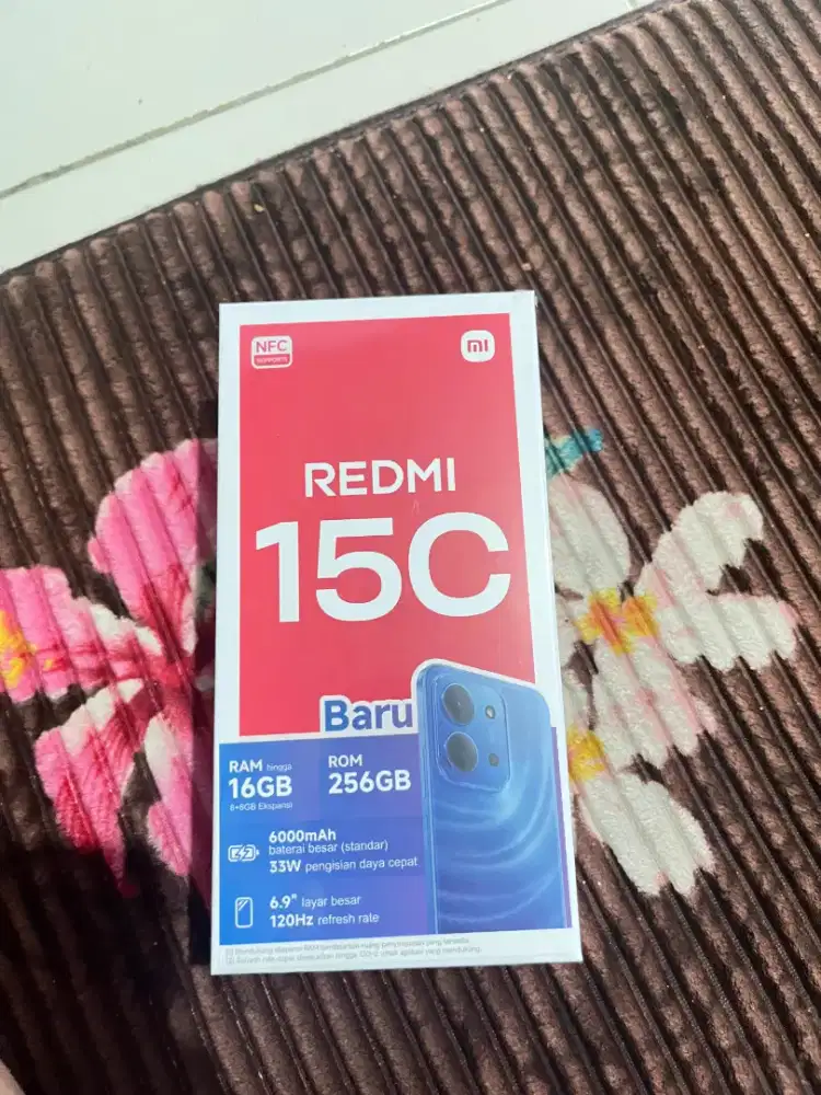 redmi 15c ram 8+8/256