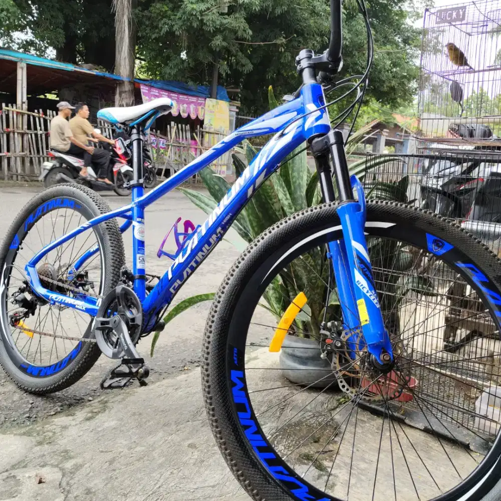 Sepeda siap pakai mulus no minus