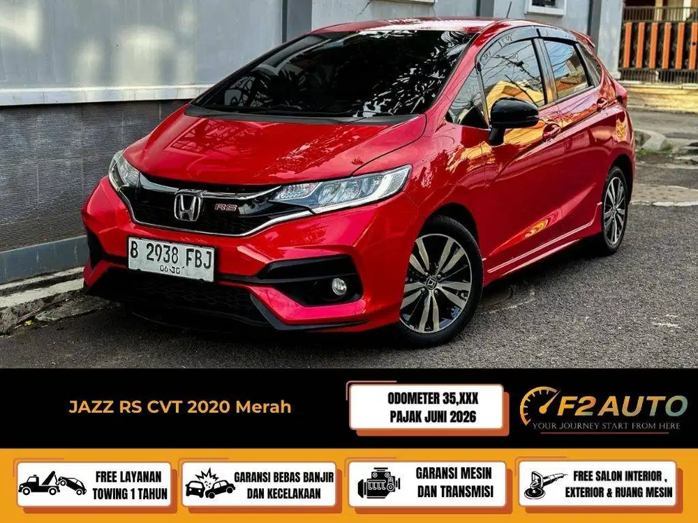 Honda Jazz RS CVT 2020 Merah