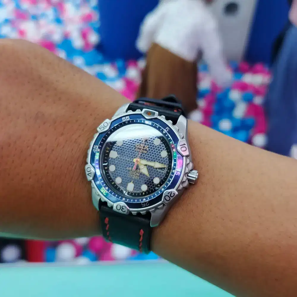 Jam Tangan Citizen oxy Eco-drive Diver 200m