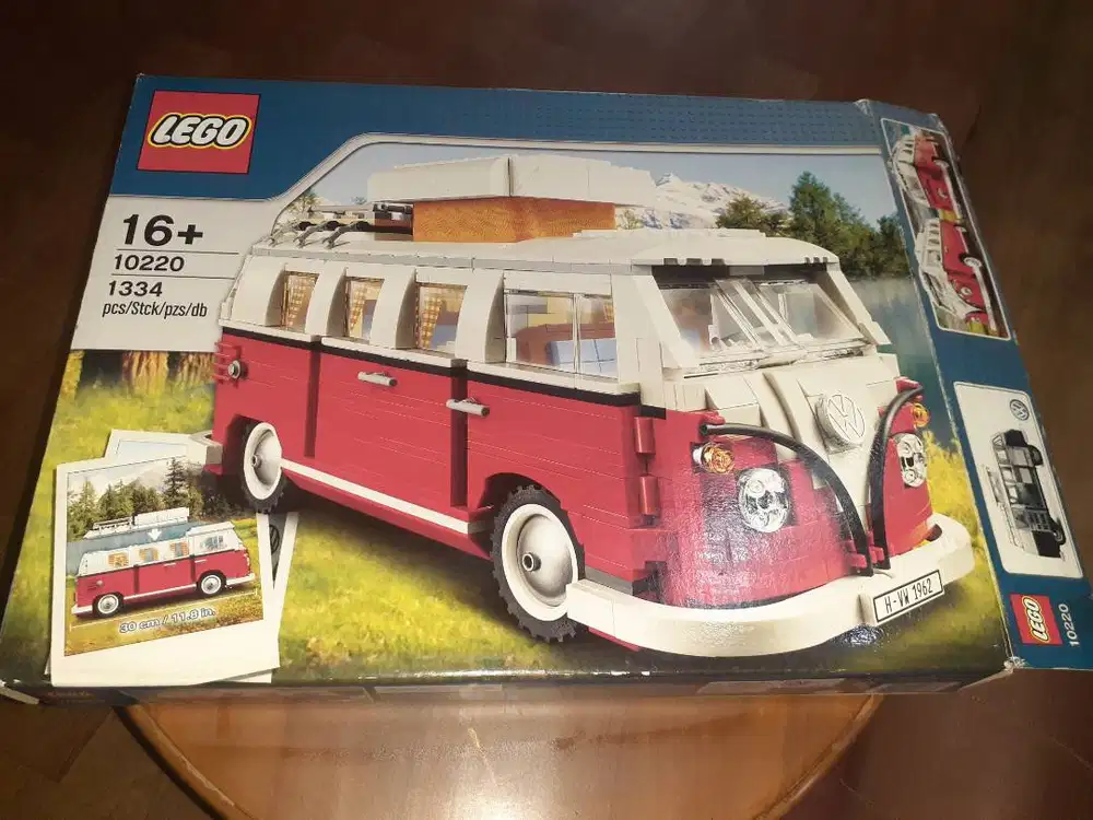 LEGO Volkswagen T1 Camper Van 10220 BONUS Tongkat Sihir Harry Potter