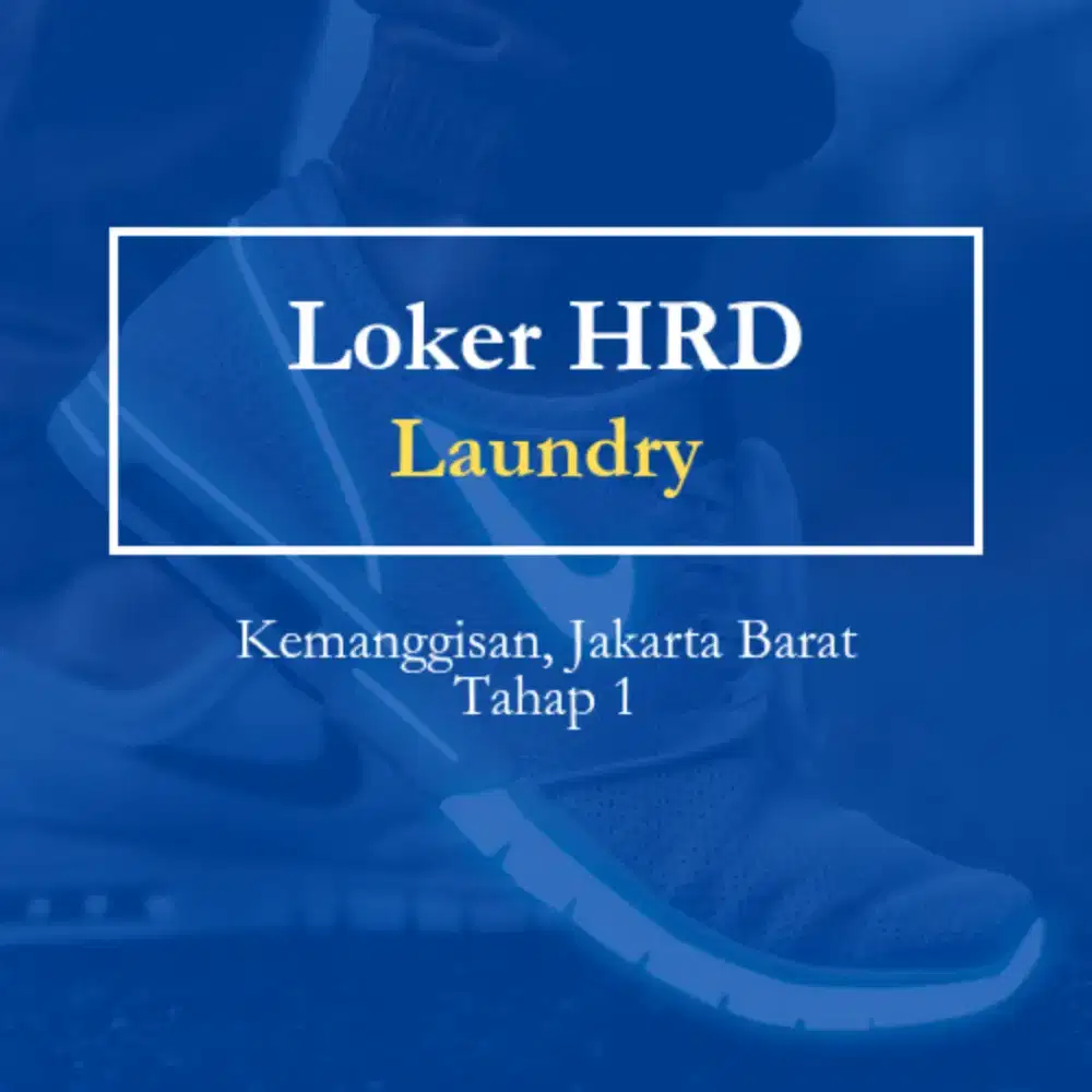 Lowongan HRD Laundry