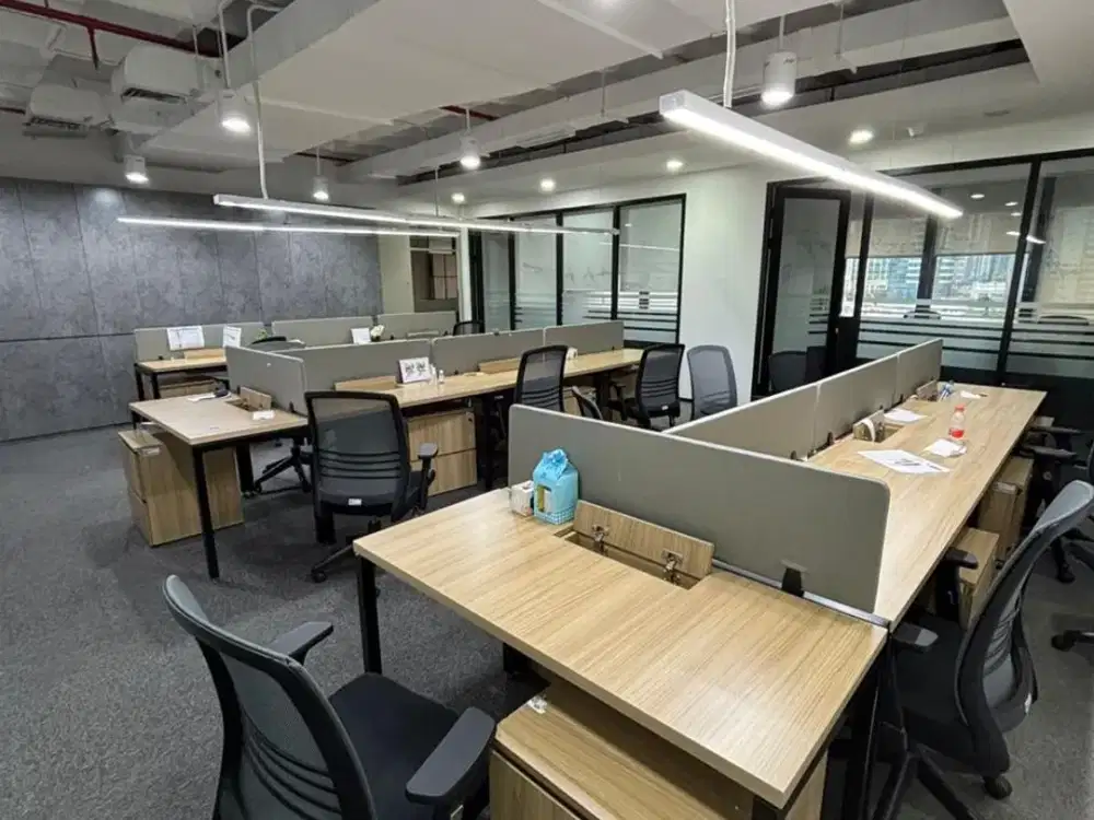 Sewa ruang kantor Fully Furnish di CFX Tower, Jakarta Selatan