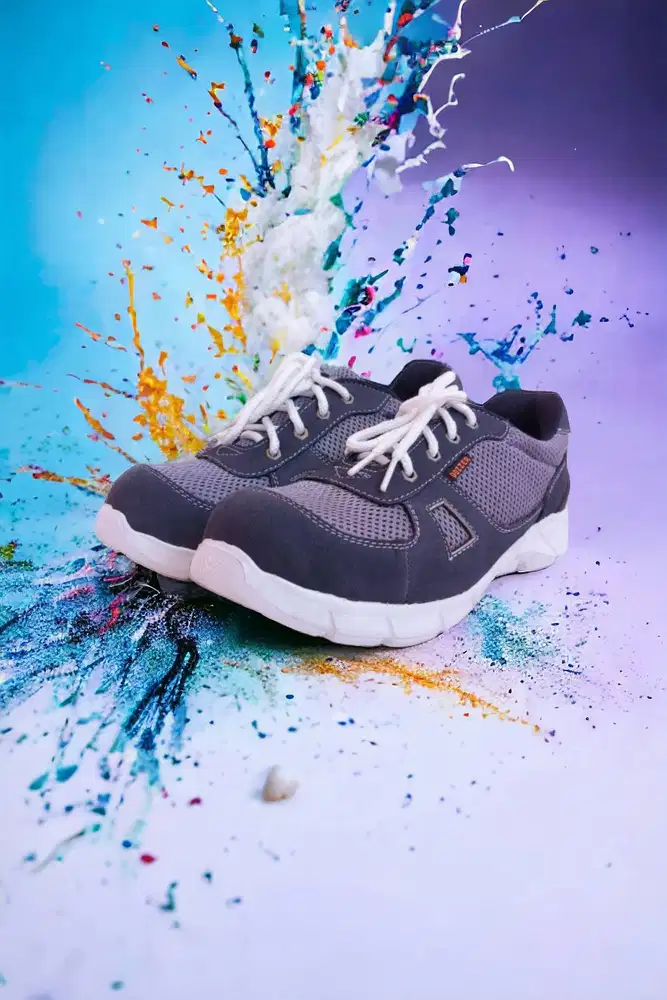 Nyaman Sepatu safety model ganteng Tangerang