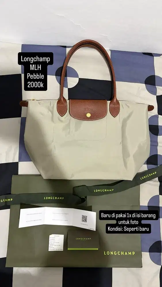 Longchamp  Tote Bag - MLH - Pebble