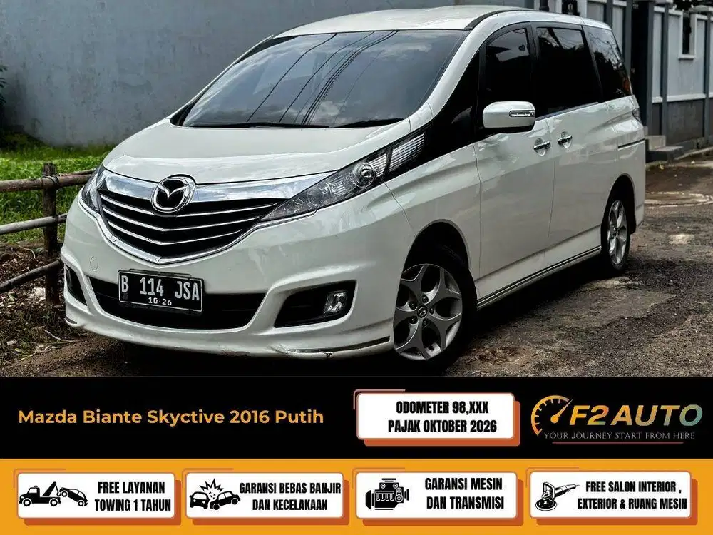 Mazda Biante 2.0 Skyactive 2016 Putih