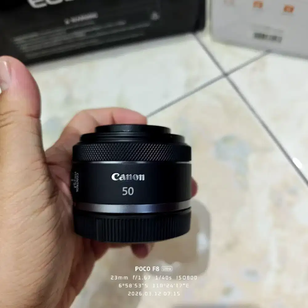 Jual Lensa Canon RF 50mm 1.8 DS Resmi On sampai Agustus 2027