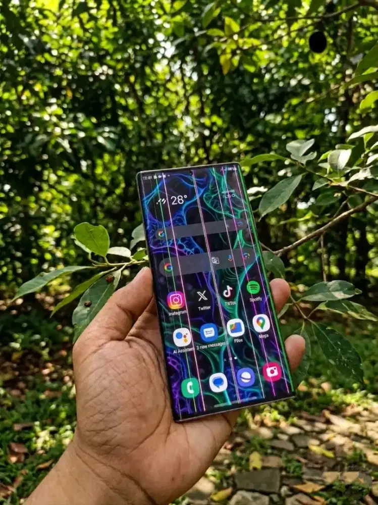 Samsung Note 20 Ultra Lightsaber Garis