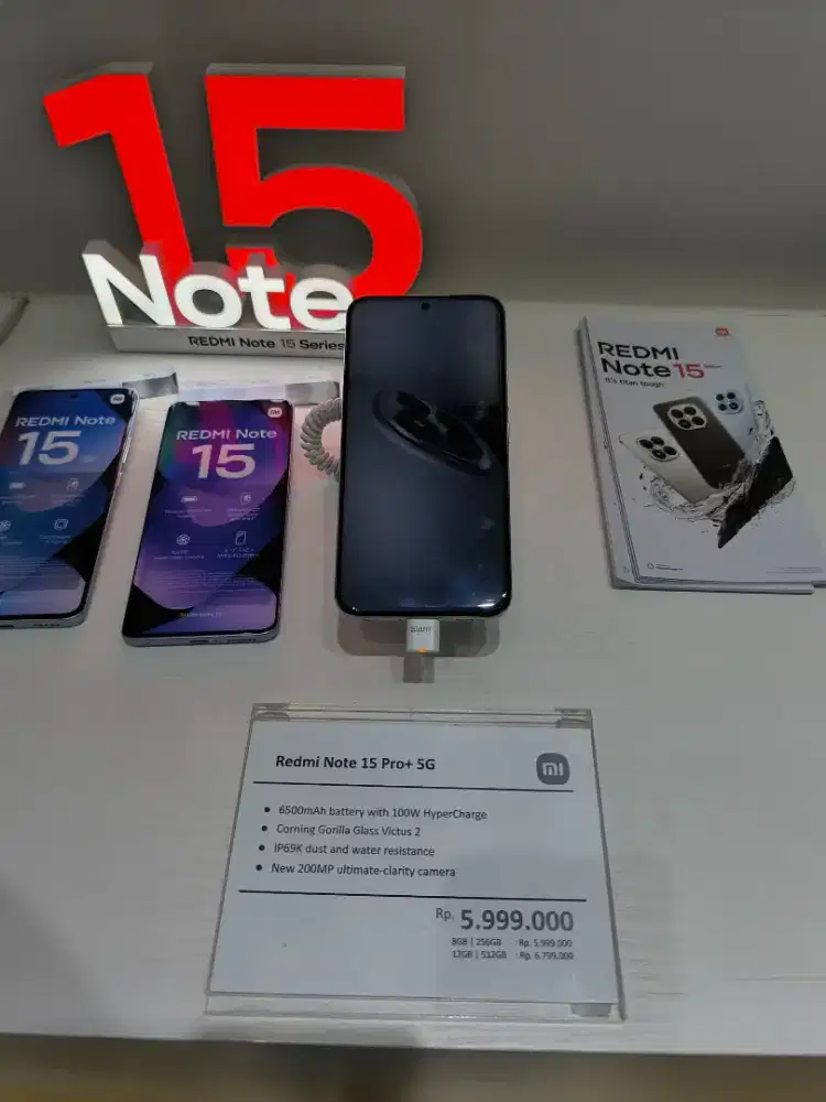 REDMI NOTE 15 5G PROMO CICILAN BUNGA 0% BY KREDIVO