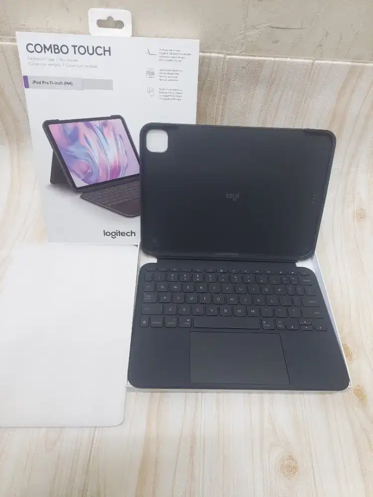 Logitech Combo Touch Keyboard Ipad Pro M4 11in Second Mulus