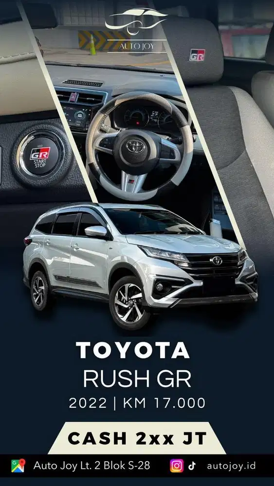 Rush GR AT 2022 LOW KM ASLI RECORD