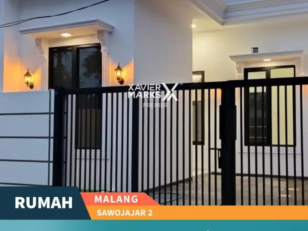 Dijual Rumah Modern Minimalis Murah di Sawojajar 2 Malang