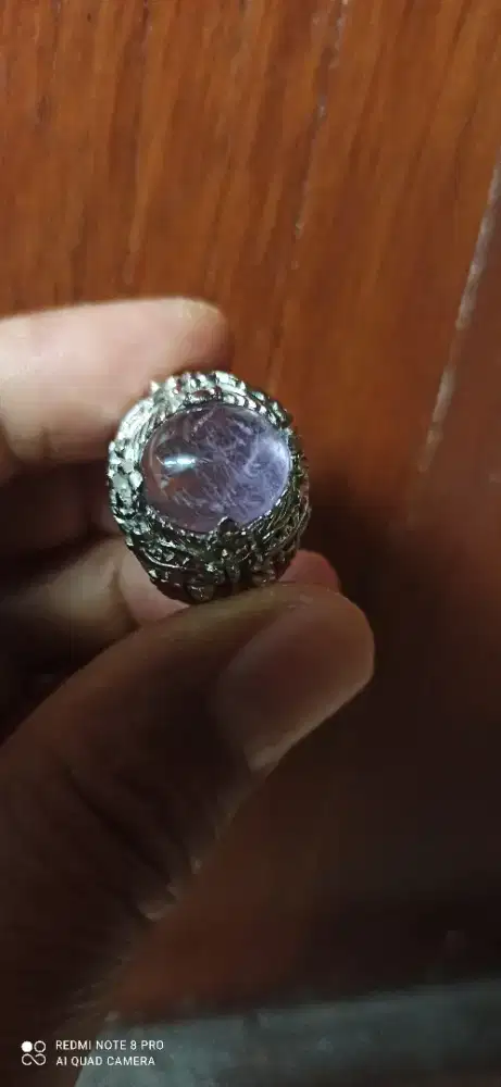 Cincin kecubung ring 8