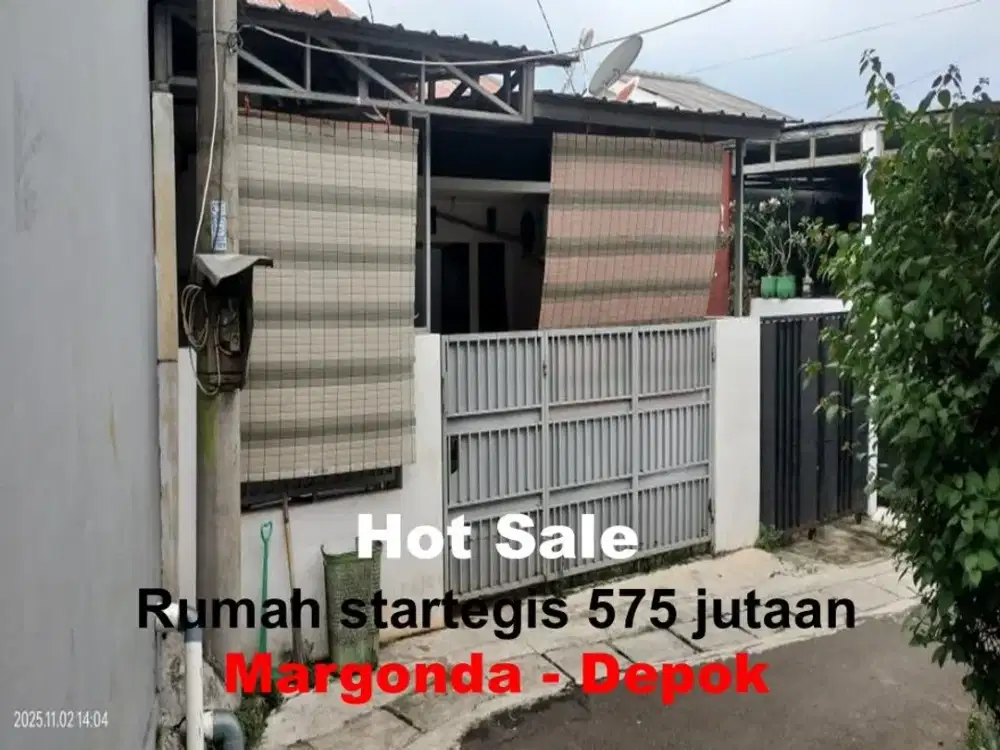 Jual cepat Rumah strategis dekat Margonda dan Pusat kota Depok