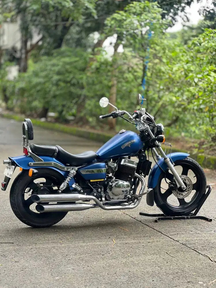 ANTIK! BENELLI PATAGONIAN EAGLE 250 KARBU 2023 BIRU KM LOW PAJAK ON