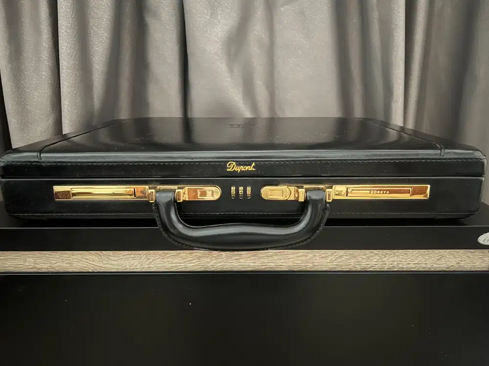 Tas Briefcase Dupont kulit leather