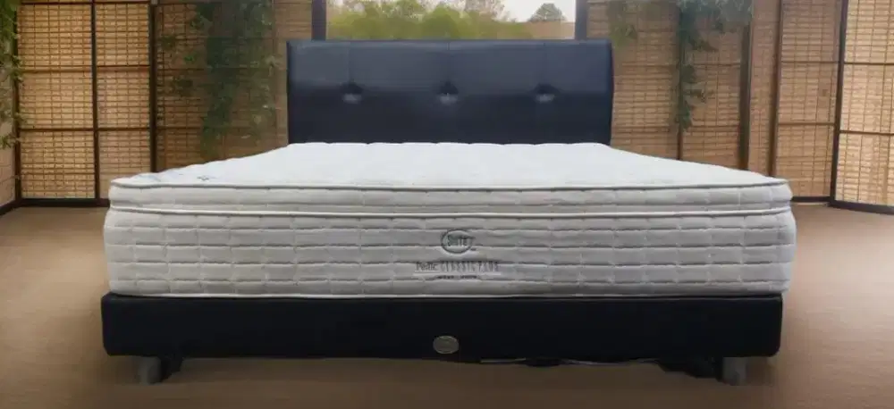 Springbed Serta Classic pedic set ori uk 180