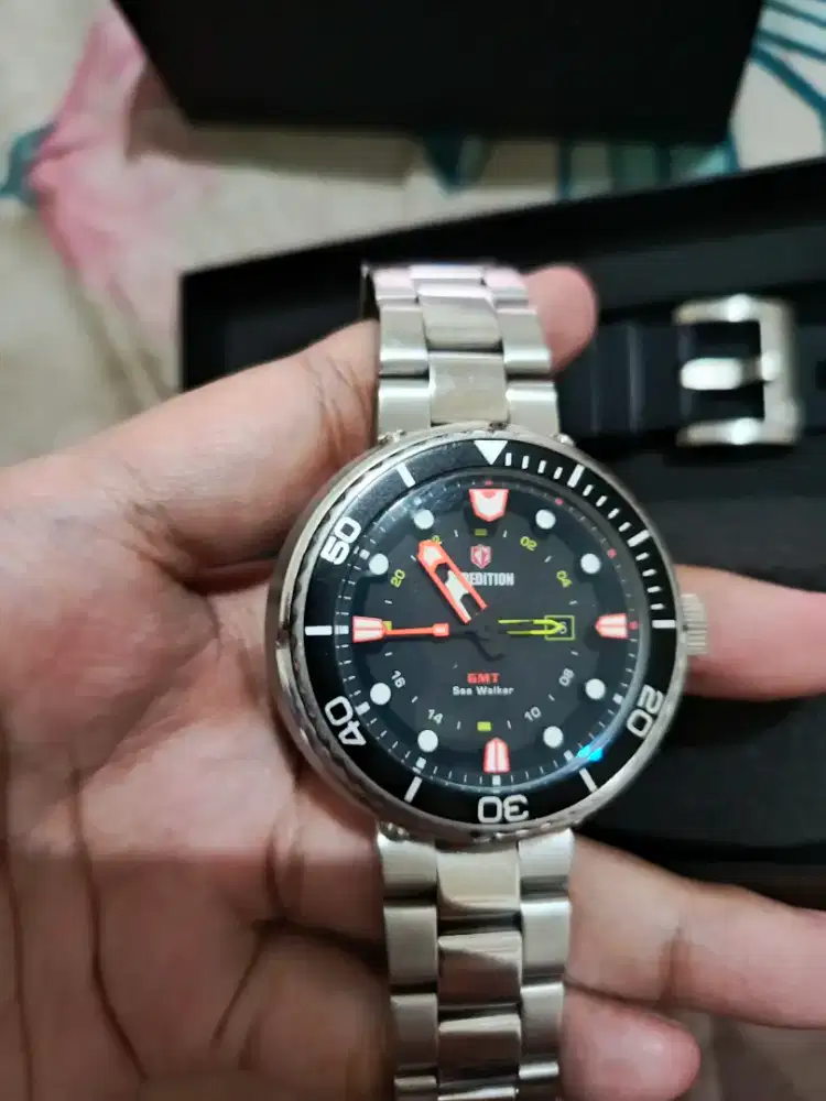 Jam tangan expedition sea walker gmt dive original
