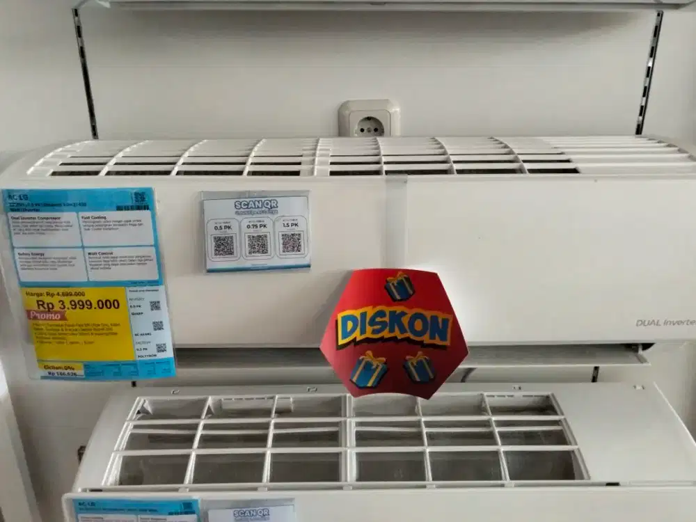 Cicilan AC LG 0,5 pk