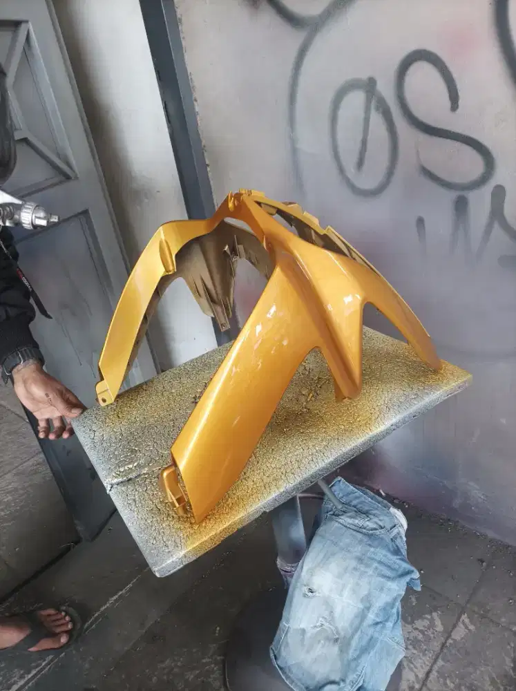 Cat/repaint duco velg dan body motor