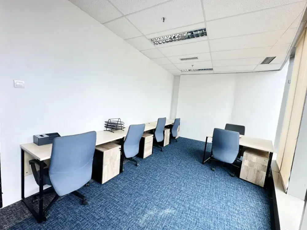di sewakan ruang kantor full furnish di area kuningan