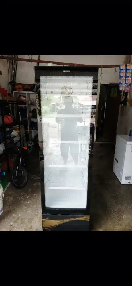 Jual kulkas showcase polytron jumbo