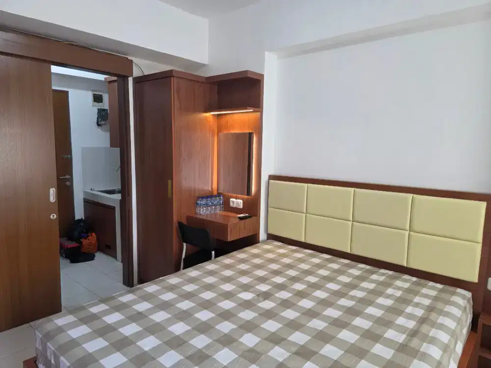 Jual murah apartemen full furnished belum pernah di huni