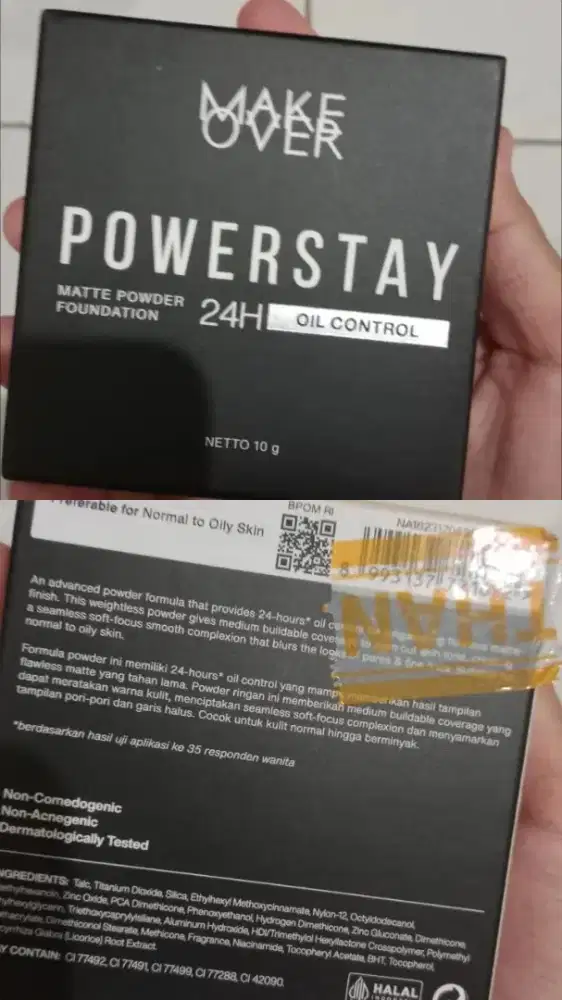 MATTE POWDER FOUNDATION MAKE OVER