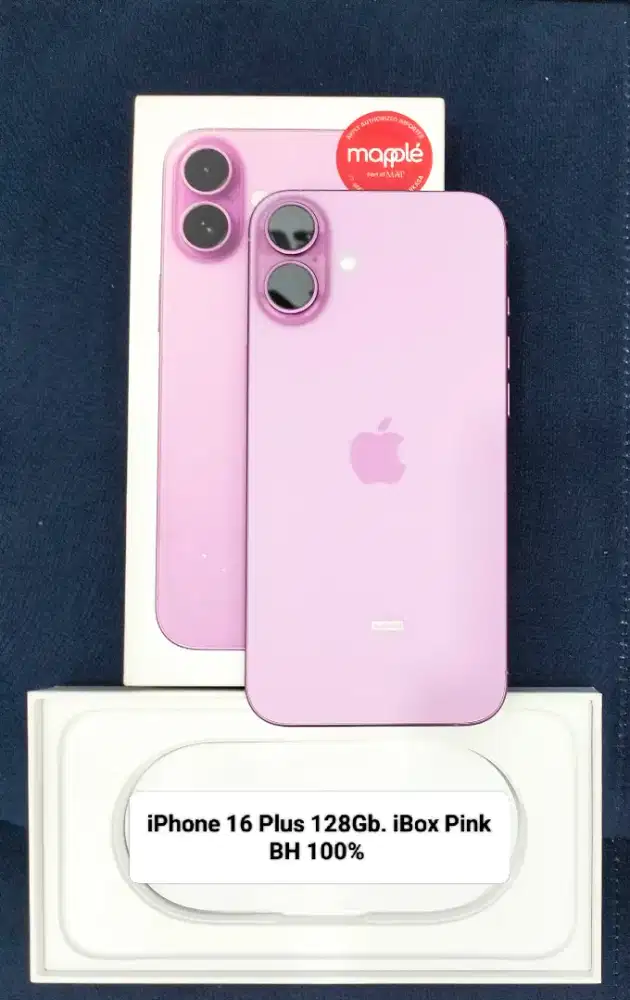 iPhone 16 Plus 128Gb. iBox Pink BH 100%