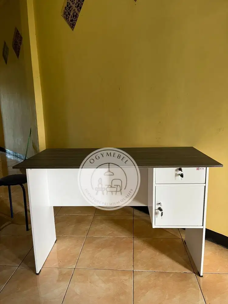 PROMO MEJA KERJA/KANTOR MERK ACTIV SALE TERMURAH GRATIS ANTAR