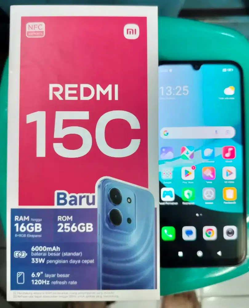 REDMI 15C 8+8/256Gb LIKE NEW