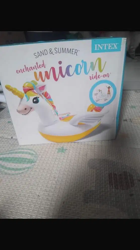 unicorn pelampung intex