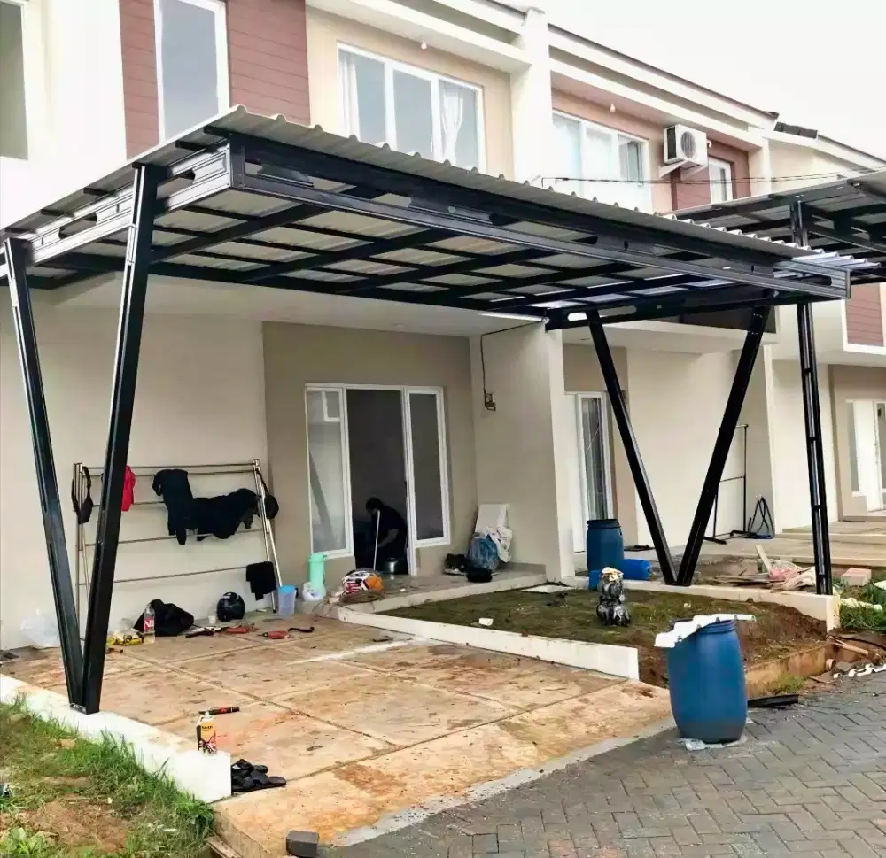 Jasa pasang kanopi baja ringan