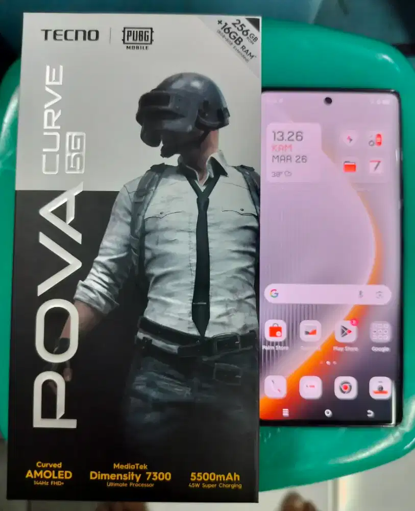 TECNO POVA CURVE 5G 8+8/256Gb LIKE NEW