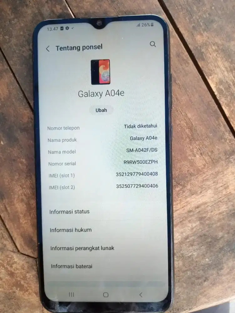 Jual Samsung A04e 3/32