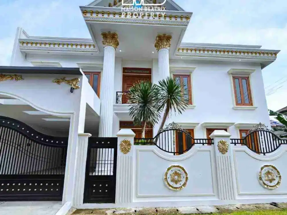 DIJUAL RUMAH DG SWIMMING POOL, JALAN LEBAR DAN LINGKUNGAN ASRI. PUSPITALOKA BSD