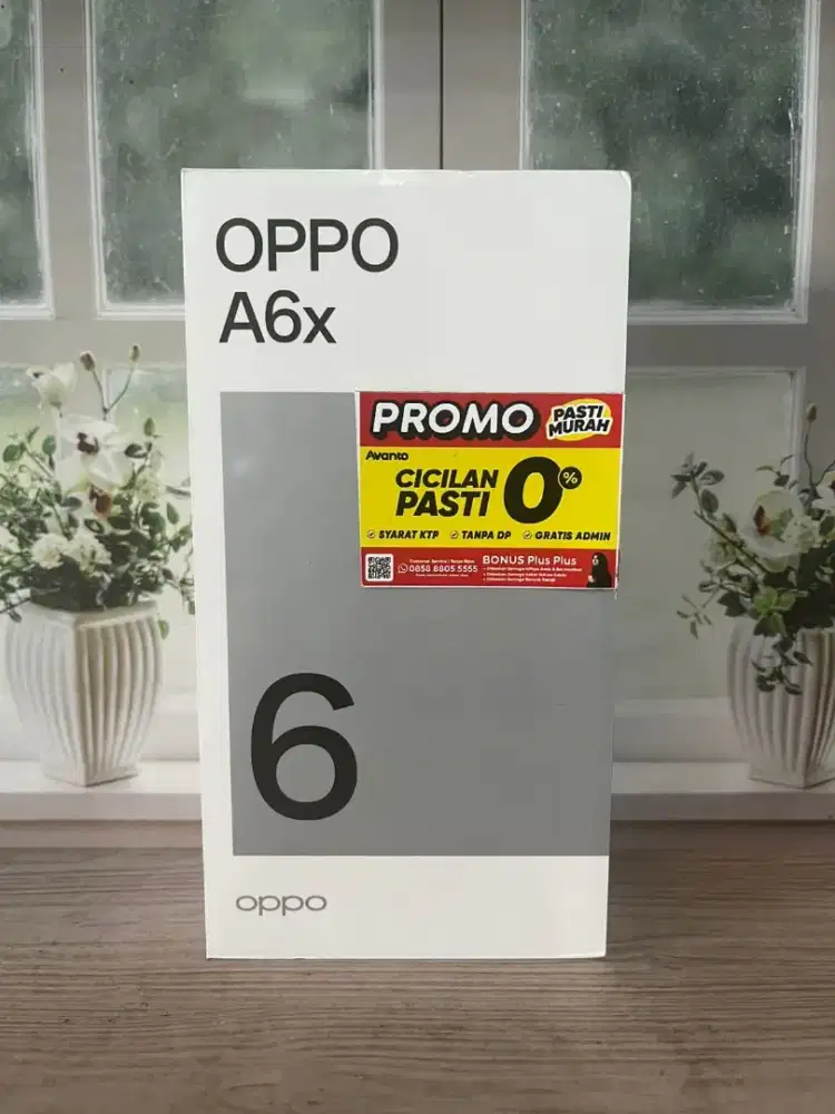 OPPO A6X 12/64 1 JUTAAN SAJA FREE OPPO CARE