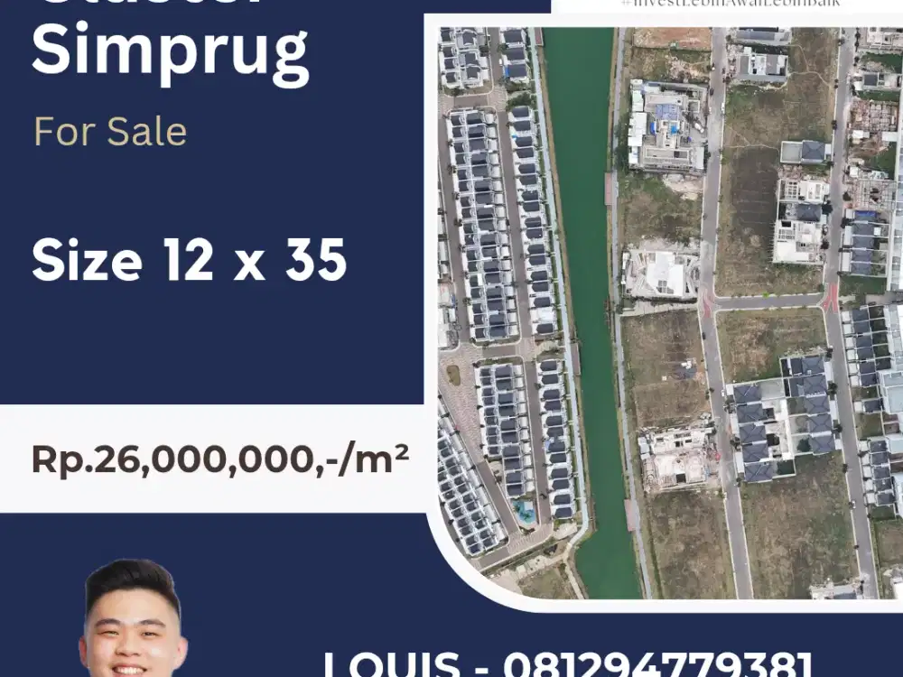 Kavling Simprug Village PIK2 Termurah