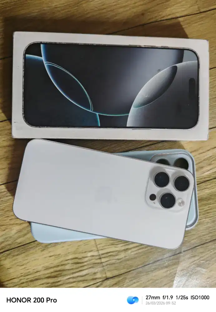 Iphone 16 Pro Max 256Gb Beacukai mulus Original bisa TT