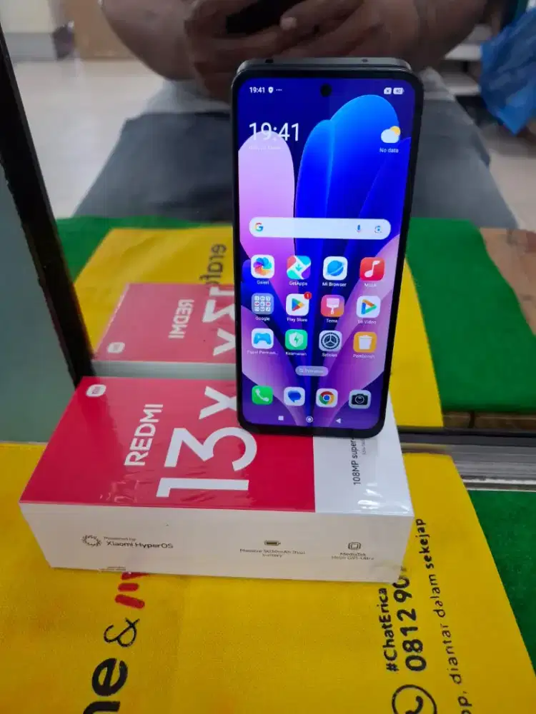 Redmi 13X Ram 8/256 gb mulus banget lengkap no minus