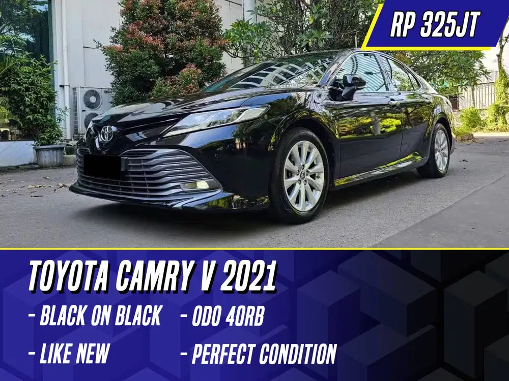 Toyota Camry V 2021 Black Hitam Camri