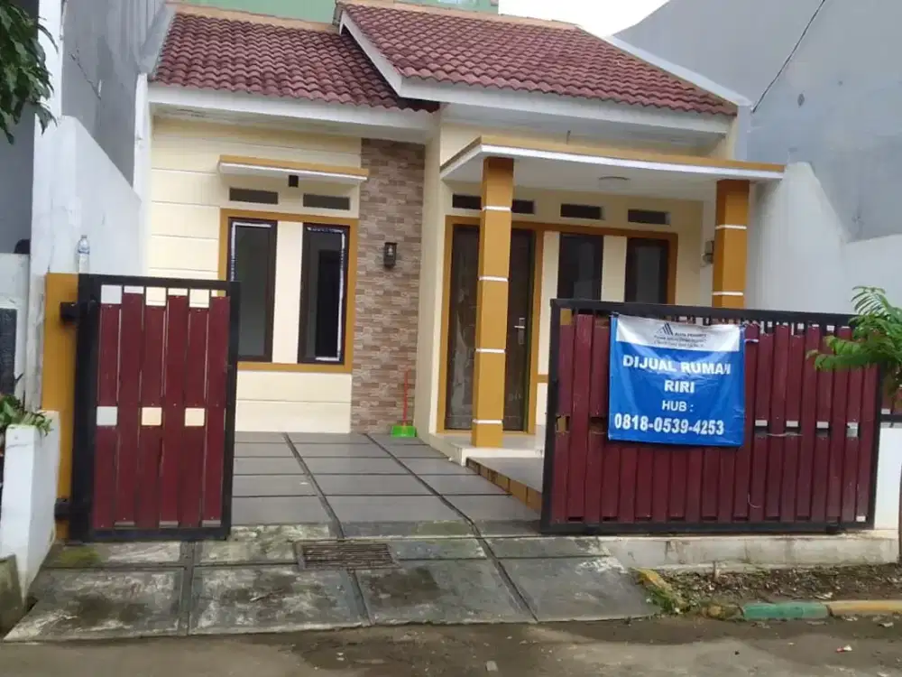 DI JUAL RUMAH MURAH LUAS TANAH 72 DI BEKASI TIMUR REGENCY MUSTIKAJAYA