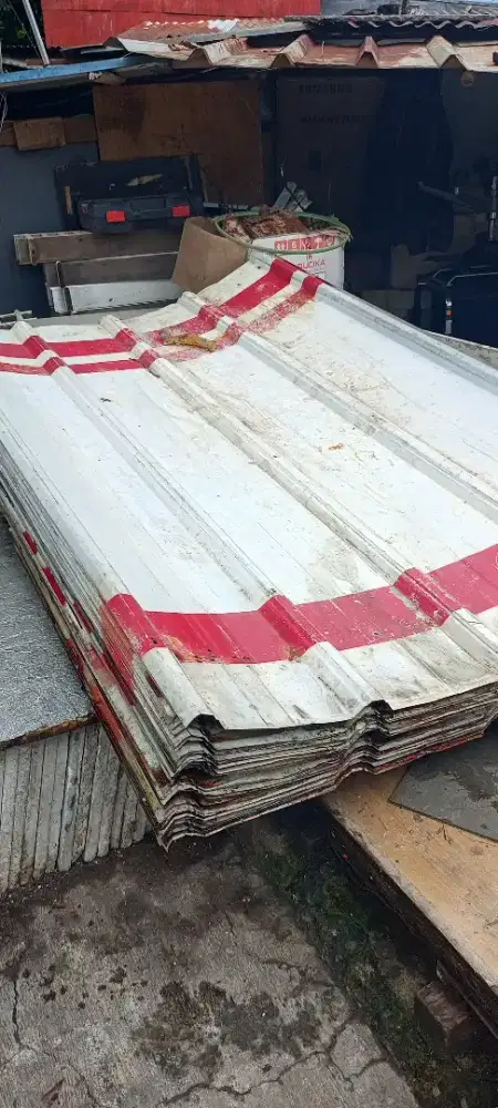 Spandek ex pagar proyek 110 cm x 180 cm