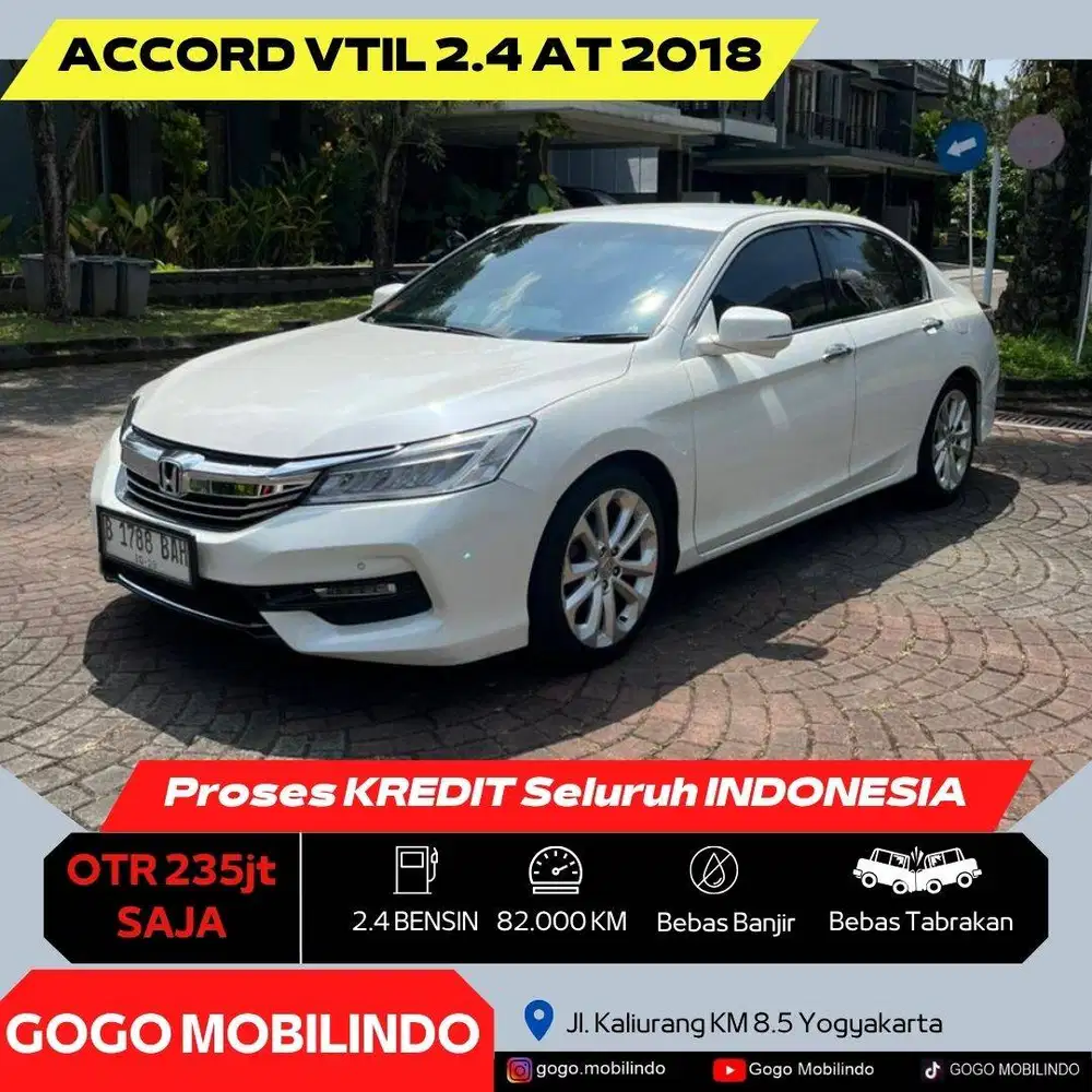 Honda Accord VTIL Matic 2018 ISTIMEWA DP Minim Altis