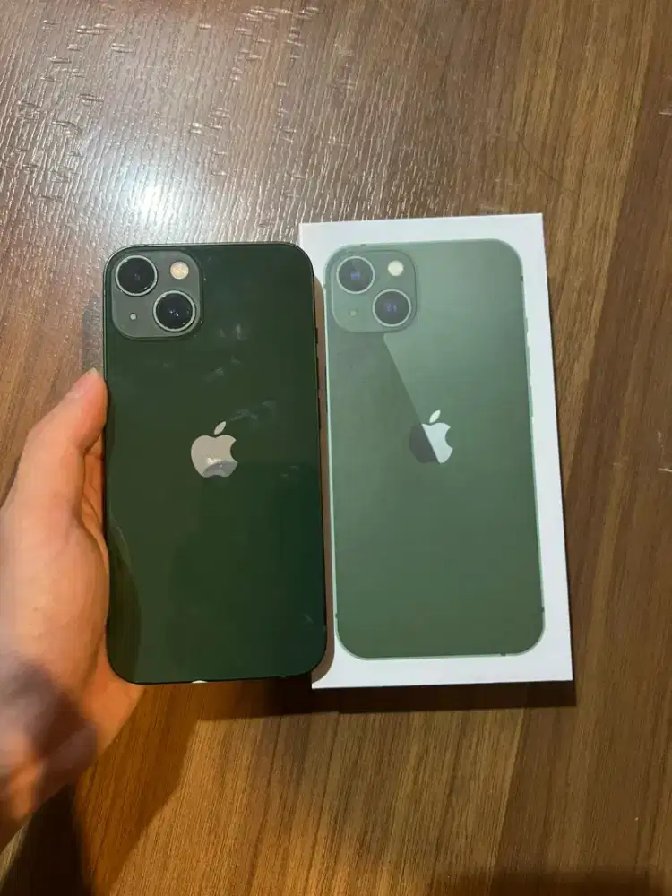 iPhone 13 128GB Green Mulus Siap Pakai Full Fungsi Harga Menarik