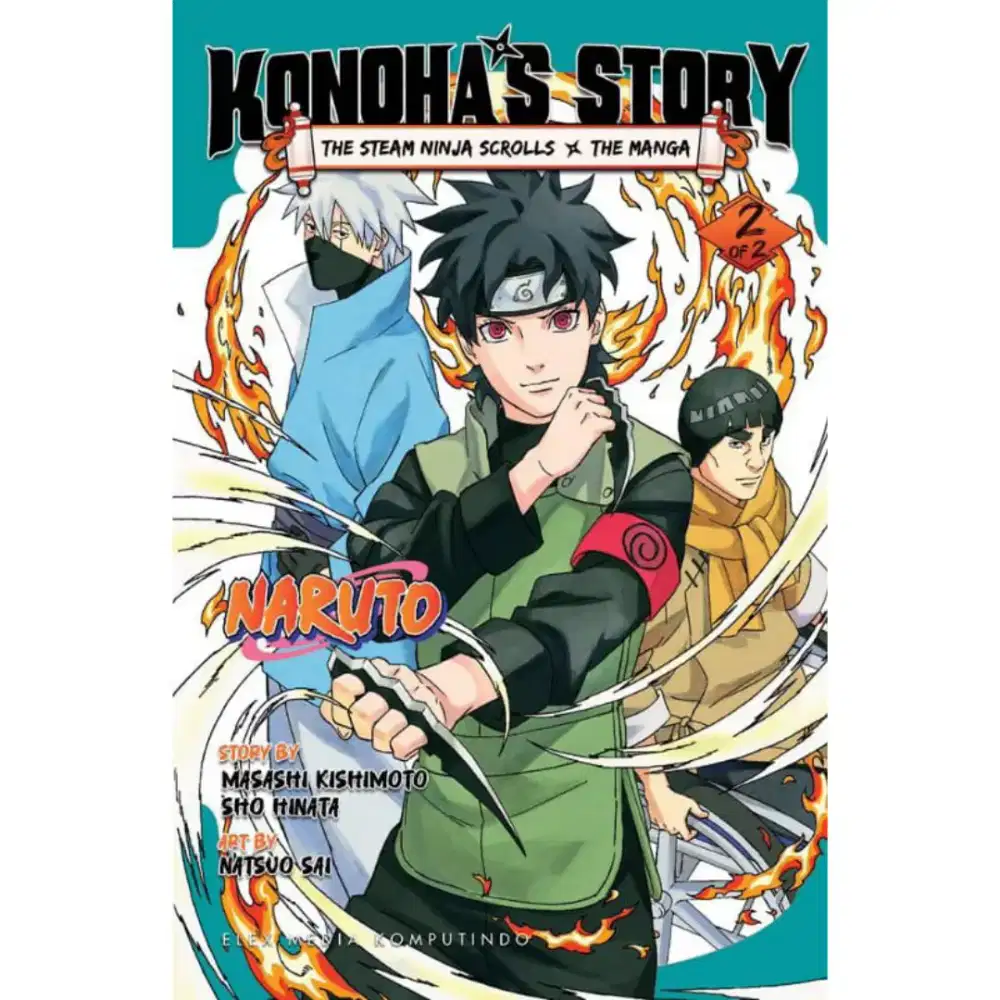 Buku komik Naruto mirai edisi 2